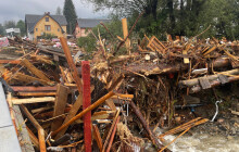 Olomoucký kraj se měsíc po záplavách probral z nejhoršího, obnova ale bude dlouhá