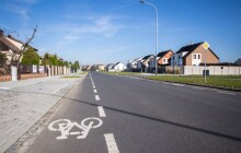 Horka nad Moravou má novou silnici. Otevření zdržely komplikace s podložím