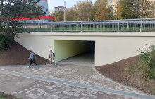 Podchod pod Brněnskou je znovu průchozí. Na případné vandaly dohlíží kamery