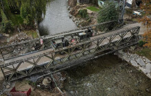 Vojáci už postavili 15 mostů. Pomáhají v místech po povodních