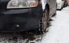 V kraji napadlo několik centimetrů sněhu. Silnice jsou sjízdné