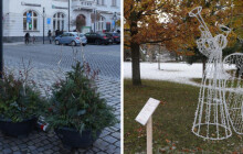 Andělé v parcích, na náměstí strom. V Litovli mají novinky