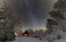 Poslední meteorický roj Geminid už v pátek. Kdy sledovat oblohu?