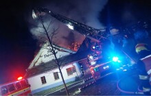 Hospoda v Lazníkách shořela. Požár vyšetřuje policie