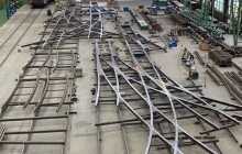 Prostějovská firma dodala rekordní tramvajovou křižovatku do Brém. Váží 162 tun a měří 82 metrů