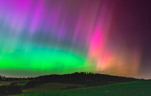 Na Silvestra by mohla být vidět polární záře. Zahlédnout lze i Venuši