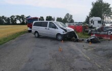 Při nehodě u Nákla došlo ke zranění mladého motorkáře