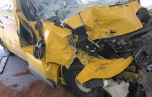 Nehoda u Lipníku nad Bečvou. Řidič kamionu zastavil kvůli vose v kabině