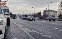 Na Velkomoravské platí zúžení, došlo k porušení mostního závěru