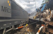 V Němčicích nad Hanou na Prostějovsku došlo ke střetu vlaku s lokomotivou