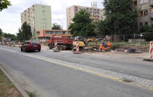 Zemní práce a přeložky inženýrských sítí. Tak vypadá stavba průtahů v Přerově