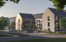 Inspiroval se na severu, navrhl dostupné bydlení v Jeseníkách. O byty z H-bloku je zájem