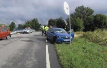 Řidička zřejmě na křižovatce přehlédla auto a nedala mu přednost