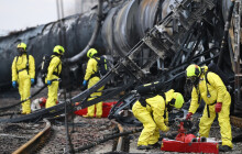 Inspektoři zjišťují příčiny nehody v Hustopečích. Souprava jela více než dvojnásobnou rychlostí