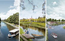 Návrh má propojit řeku s okolní zástavbou. Třetí etapa protipovodňové ochrany města má vítěze