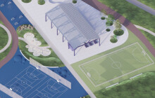 Skatepark, plážový volejbal i místa pro piknik. Jak bude vypadat sportovní areál?