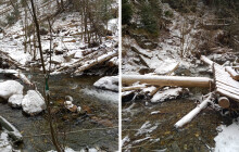 Opravy na stezce v Jeseníkách se protahují. Důvodem je počasí