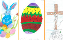 Velikonoce očima dětí: Šesťáci z Dolan malovali pro Report. Podívejte se