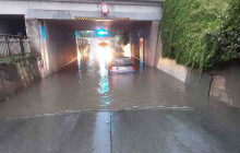 Liják v kraji: část Přerovska zasáhly silné deště, hasiči čerpají vodu