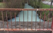 V Bystrovanech unikla průmyslová látka do toku Bystřice. Vyšetřování se ujala ČIŽP