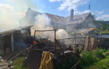 Hořel dům na Olomoucku