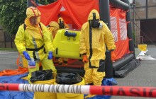 Při taktickém cvičení zabránily složky IZS šíření nakažlivé nemoci