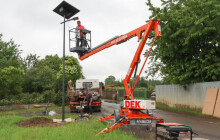 Přerov má první solární lampy. Osvětlí hřbitov, zahrádky i parkoviště