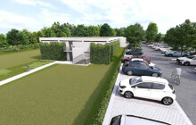 Město chystá nový garážový dům. Pojme 90 aut