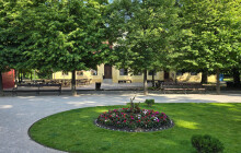 Město plánuje mobilní kluziště. Bruslit by mohli lidé v parku