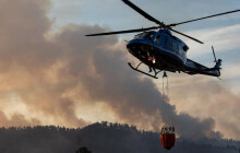 Proti lesním požárům vzletí z Přerova vrtulník Black Hawk. Posílí hasiče přes letní sezónu