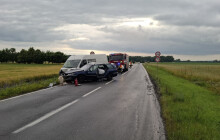 Hasiči zasahovali u nehody u Štěpánova. Dva zranění jsou v nemocnici