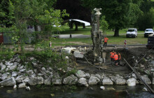 Hanušovice staví novou lávku přes Moravu, spojí město s H‑parkem