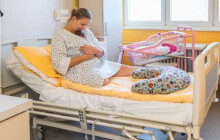 Rekonstrukce šternberské porodnice míří do finále. Maminky už mají víc soukromí