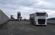 Stavba míří ke konci. Poslední úsek D1 u Přerova dostává finální povrch