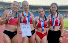 Atleti AK Olomouc vybojovali na šampionátu juniorů a dorostu 10 medailí