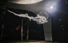 FOTO: Olomoucké Smetanovy sady zdobí nová socha olomouckého sochaře Jana Dostála