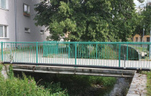 Most ve Šternberku prochází údržbou. Práce by měly skončit na konci srpna