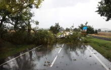 Olomoucký kraj zasáhly bouřky. Hasiči evidují 60 zásahů