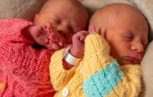 Pět párů dvojčat a oblíbený Matěj. Jak vypadal červenec v porodnici?