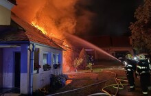 Na Šumpersku hořelo stavení