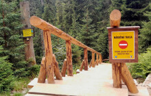 Bílá Opava má jednosměrný provoz. Ochranáři chtějí zabránit ucpávání stezky u vodopádů