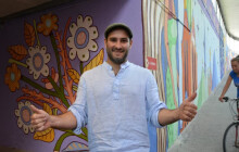 Podchod pod Foerstrovou ulicí září novou výzdobou od Vincenta Chigniera