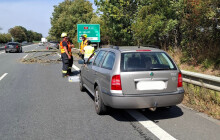 Silný vítr zasáhl Olomoucký kraj. Na D35 spadl na vozovku strom