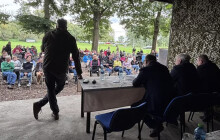 Lidé diskutovali, jak chránit Chomoutov před velkou vodou