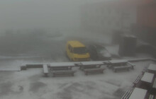 Na Pradědu znovu nasněžilo. Teploty v horách klesají k nule