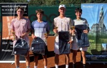 Mezinárodní tenisový turnaj juniorů přilákal přes sto mladých tenistů