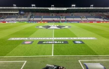 OBRAZEM: Atmosféra na zápase Konferenční ligy Sigmy proti Rakówu