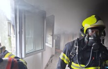 V Přerově hoří. Kvůli požáru evakuovali místní