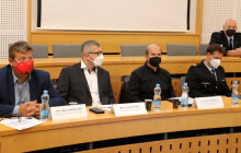 Na kraji proběhla konference, řešila se problematika bezdomovectví