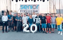 Olomoucká pobočka firmy Senior Flexonics oslavila 20. výročí velkou slavností pro všechny zaměstnance